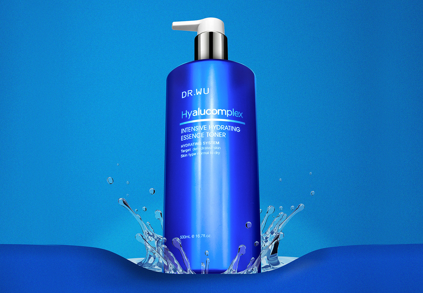 玻尿酸保濕精華化妝水500ML