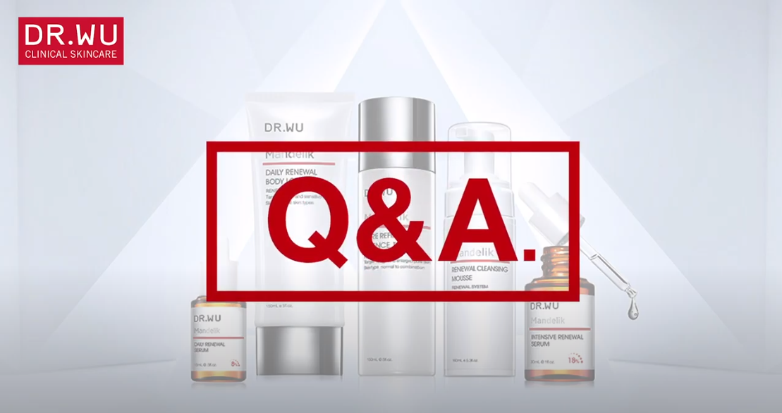 DR.WU 煥膚顏究員！杏仁酸大哉問！