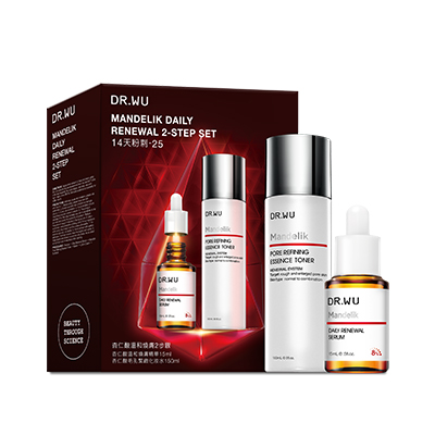 杏仁酸溫和煥膚2步驟