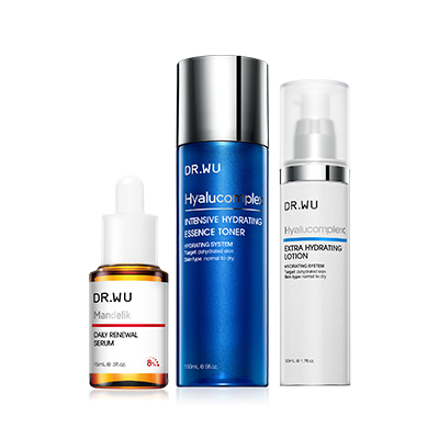 溫和煥膚保濕３步驟組